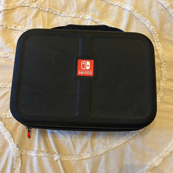 Nintendo Other - Nintendo Switch Black Travel Case with Red Logo